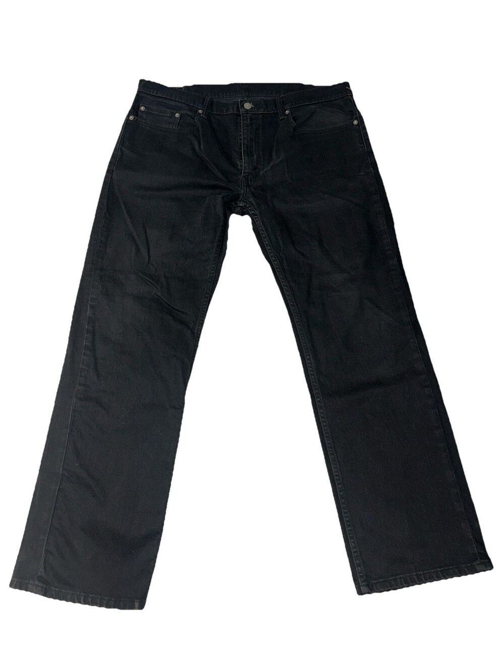 Levis 559 Jeans Mens 38x32 Black Relaxed Straight Fit Denim Western Pants Pant